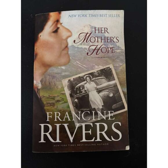 Tynedale Fiction Other - Her Mother's Hope Francine Rivers Paperback Christian Historical Fiction Novel